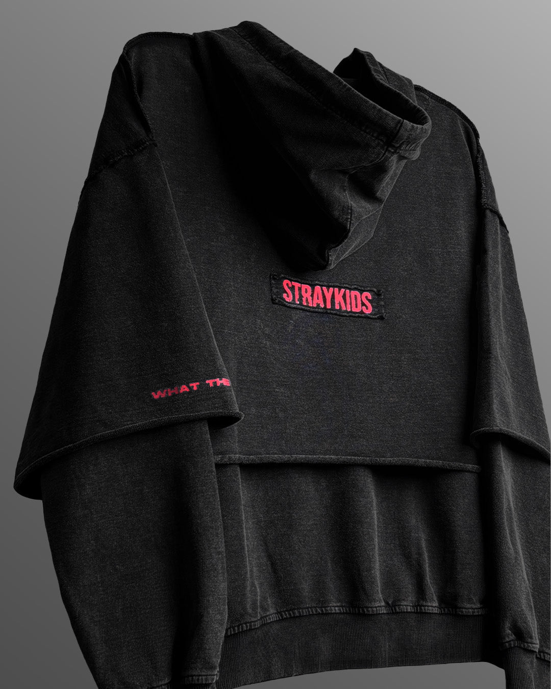 WildFlex Bad Land Oversized Double Layer Hoodie