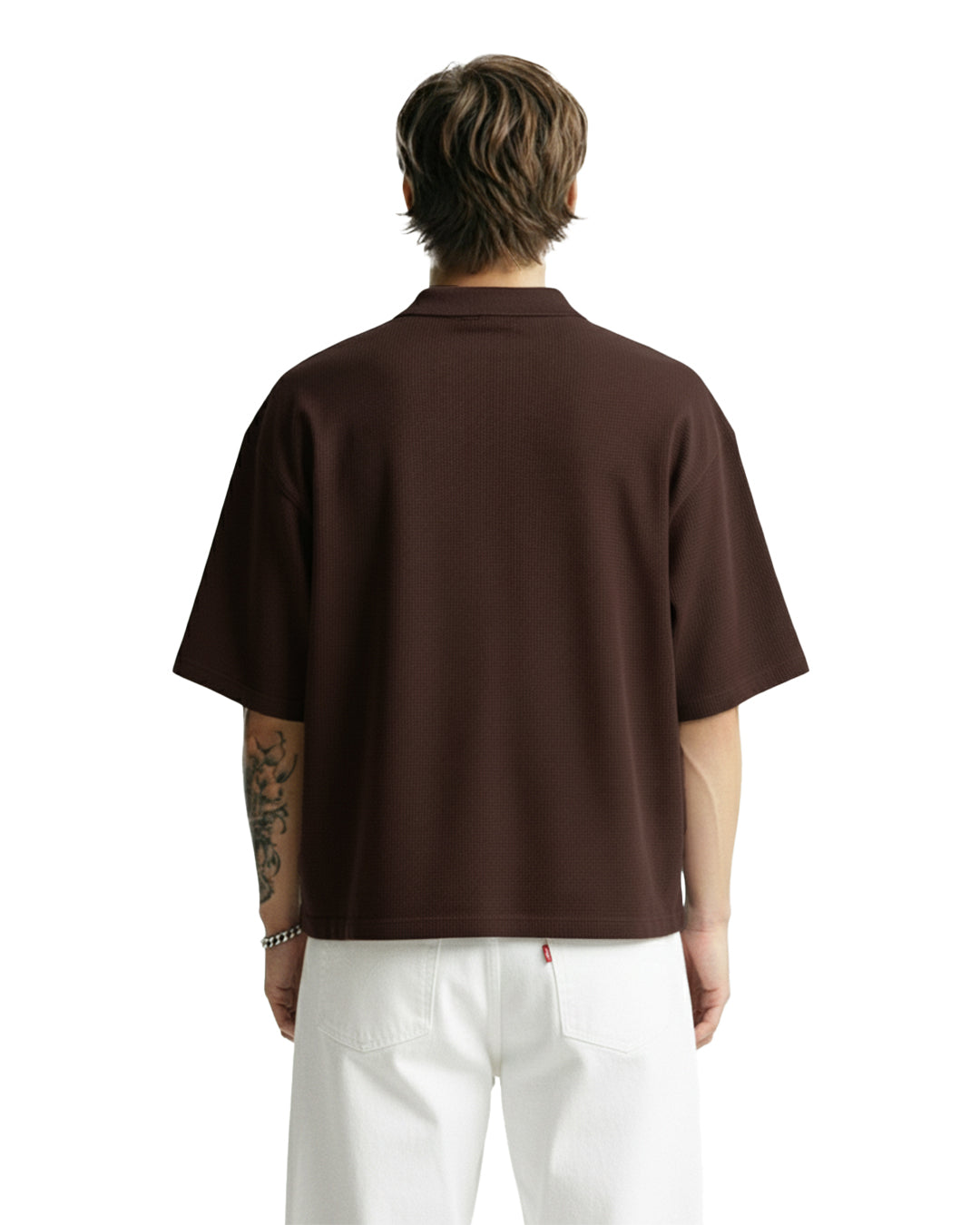 WildFlex Dark Brown Classic Polo T-Shirt