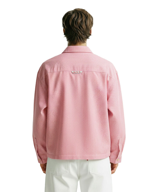 WildFlex Urban Red Striped Full Sleeve Shirt