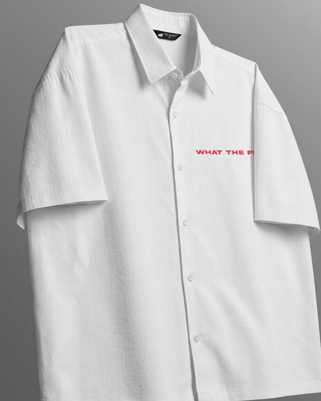 WildFlex Premium Hate War Half Sleeve Cotton Shirt for Men