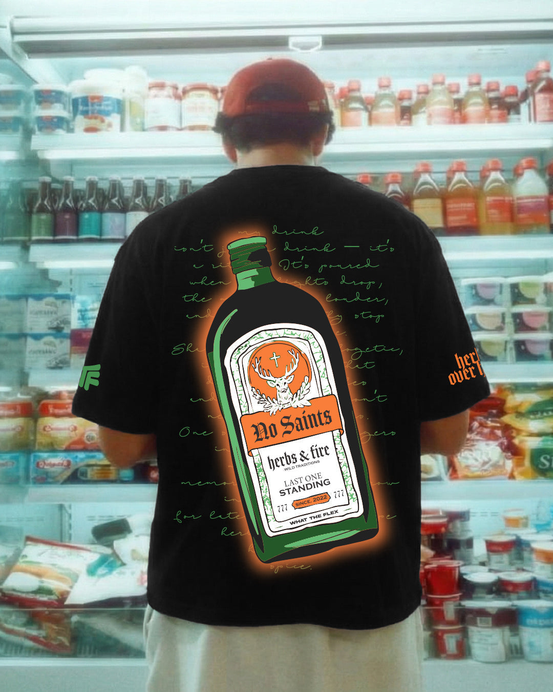 WildFlex Herbs And Fire Relaxed Fit Graphic T-Shirt