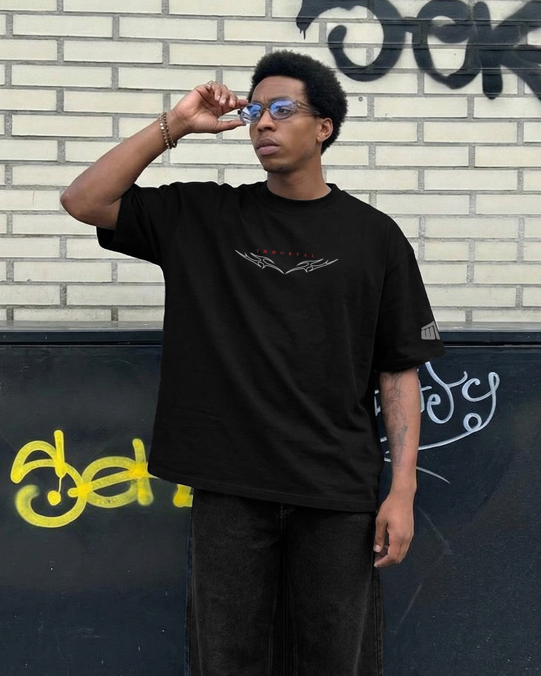 WildFlex Premium Immortal Reflective Heavyweight Cotton T-Shirt for Men