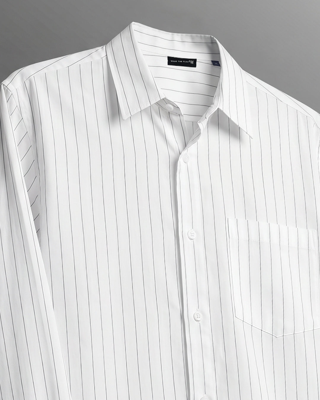 WildFlex Premium Linen Striped Button-Down Shirt for Men