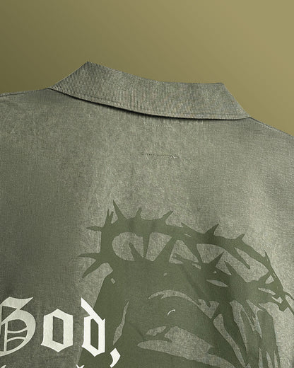 WildFlex Thank God Premium Cotton Polo